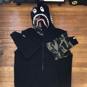 Bape Zip Up Hoodie